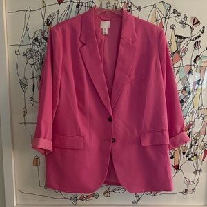 H &M Women's Pink Blazer